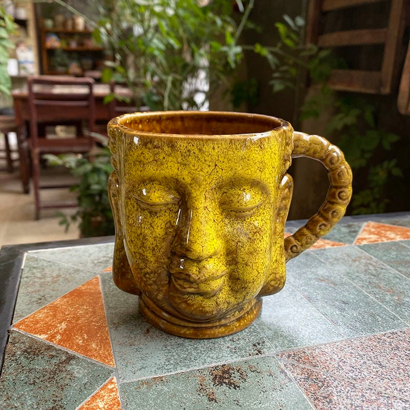 Reikicrystal Buddha-Shaped Mug