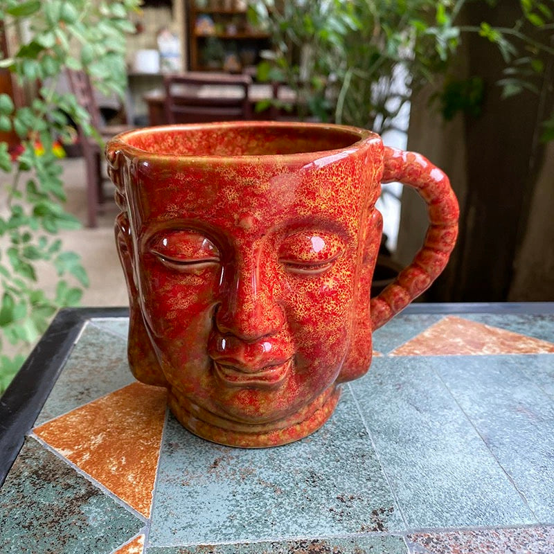 Reikicrystal Buddha-Shaped Mug