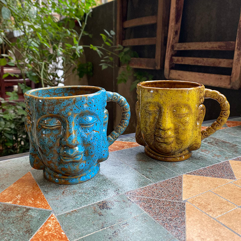 Reikicrystal Buddha-Shaped Mug