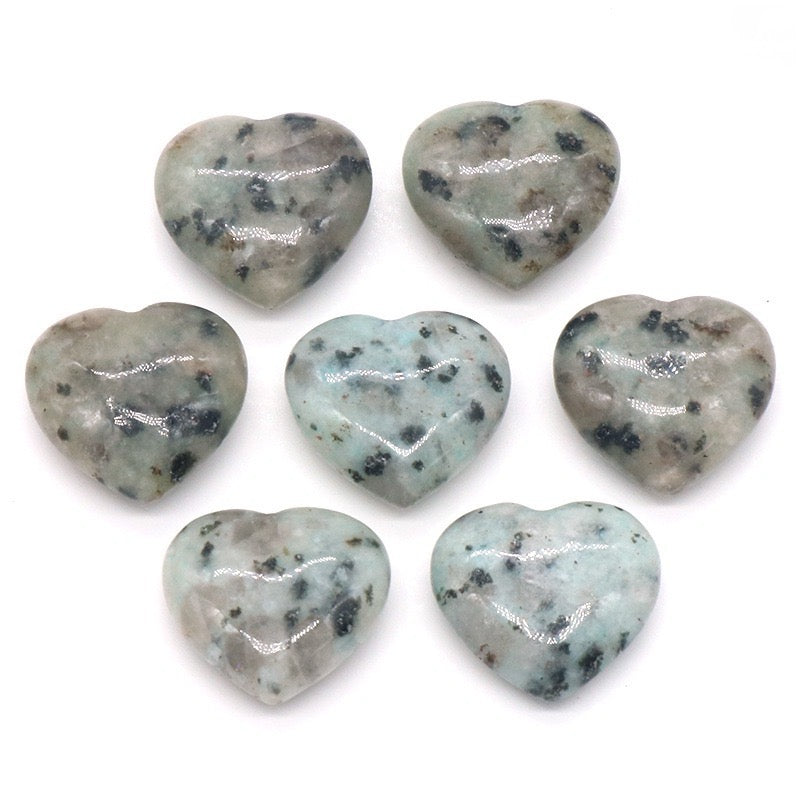 Reikicrystal Heart-Shaped Stone Ornament