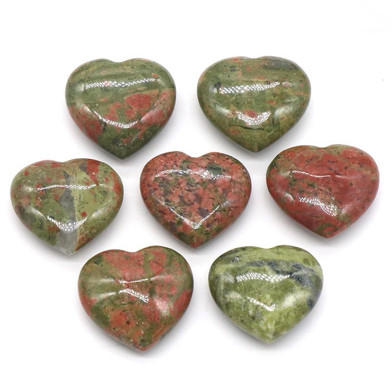 Reikicrystal Heart-Shaped Stone Ornament