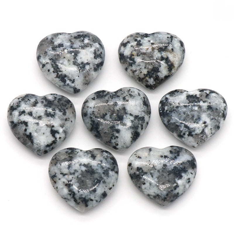 Reikicrystal Heart-Shaped Stone Ornament