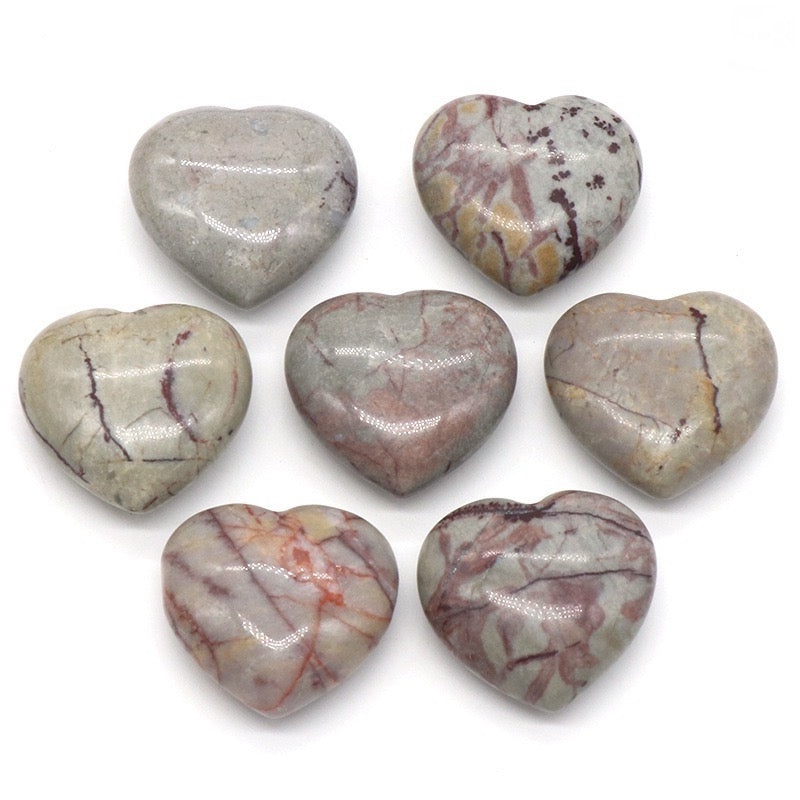 Reikicrystal Heart-Shaped Stone Ornament