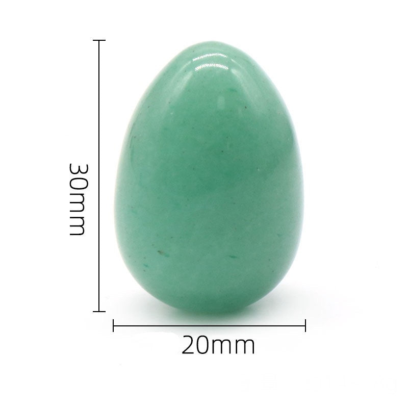 Reikicrystal Colorful Easter Egg Shaped Stone