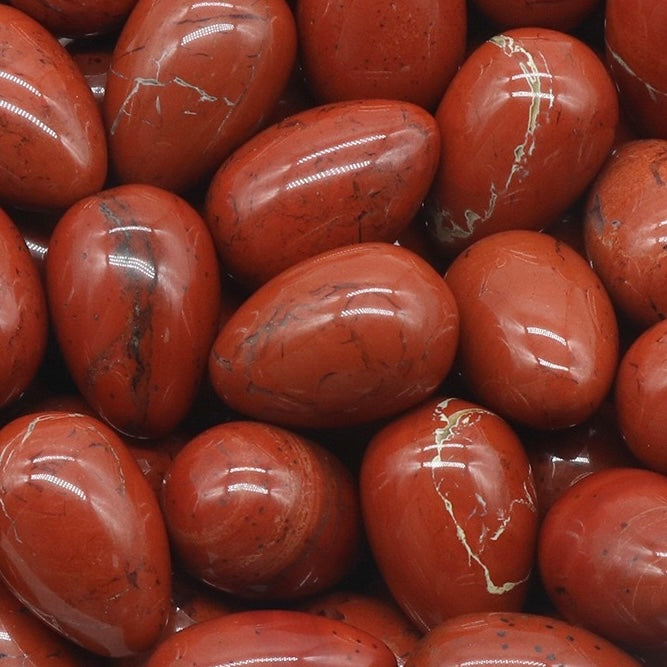 Reikicrystal Colorful Easter Egg Shaped Stone