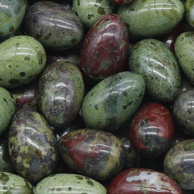 Reikicrystal Colorful Easter Egg Shaped Stone