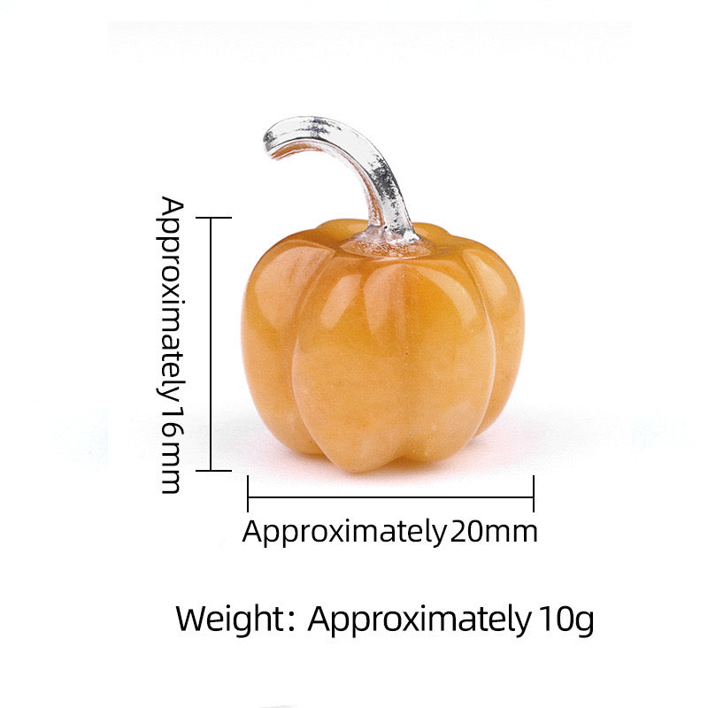 Reikicrystal Carving Mini Pumpkin Gemstone