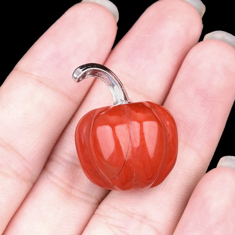 Reikicrystal Carving Mini Pumpkin Gemstone