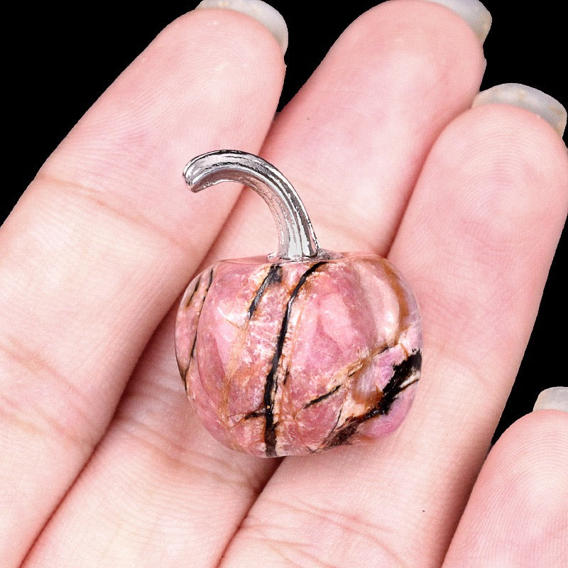 Reikicrystal Carving Mini Pumpkin Gemstone