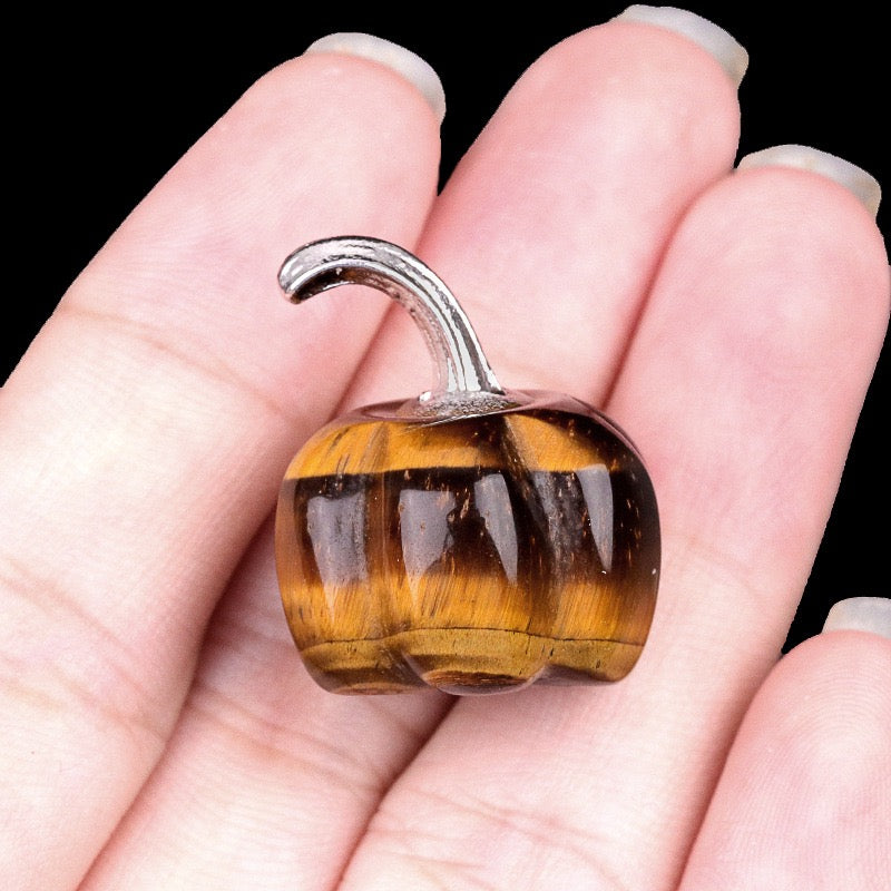 Reikicrystal Carving Mini Pumpkin Gemstone