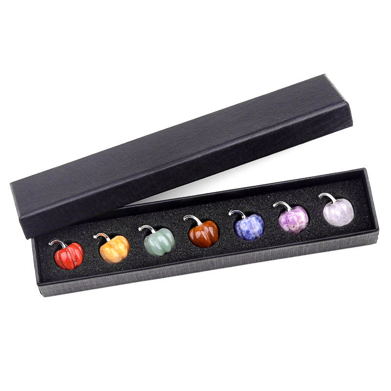 Reikicrystal Carving Gift Box【Pumpkin】