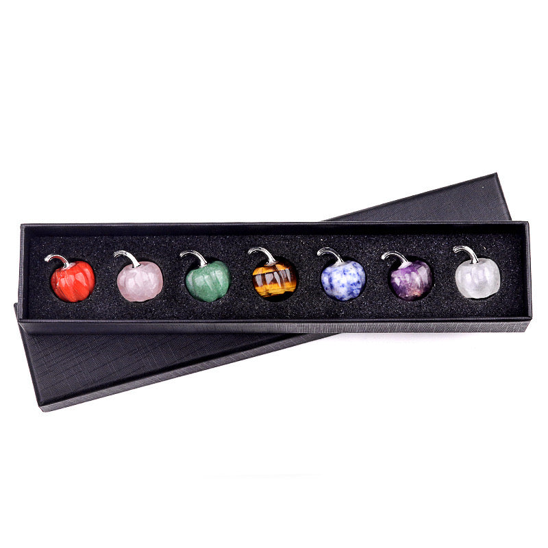 Reikicrystal Carving Gift Box【Pumpkin】