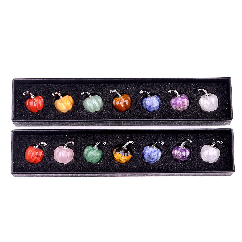 Reikicrystal Carving Gift Box【Pumpkin】