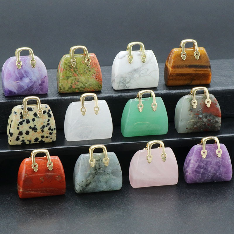 Reikicrystal Mini Handbag Pendant