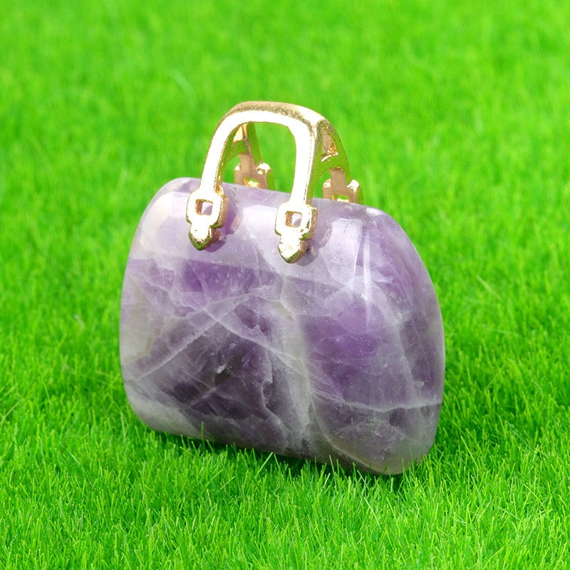 Reikicrystal Mini Handbag Pendant