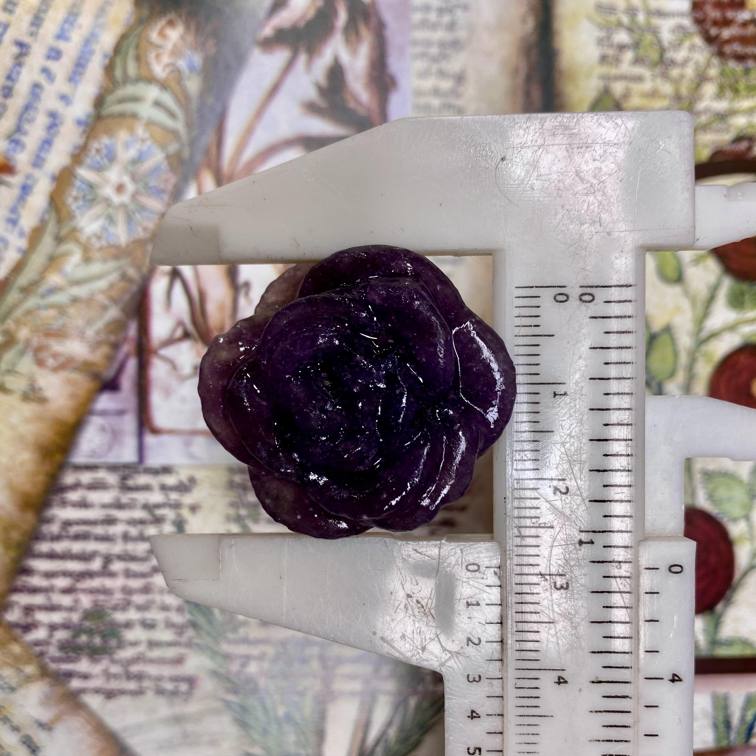 Reikicrystal Mini Rose Carving