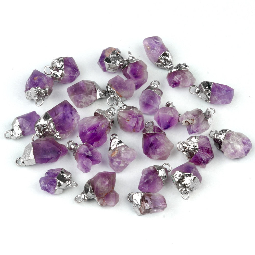 Natural Crystal Stone Pendants | Healing Crystals For DIY Jewelry