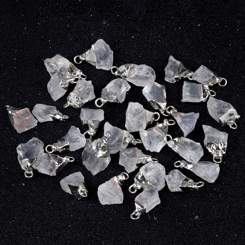 Natural Crystal Stone Pendants | Healing Crystals For DIY Jewelry