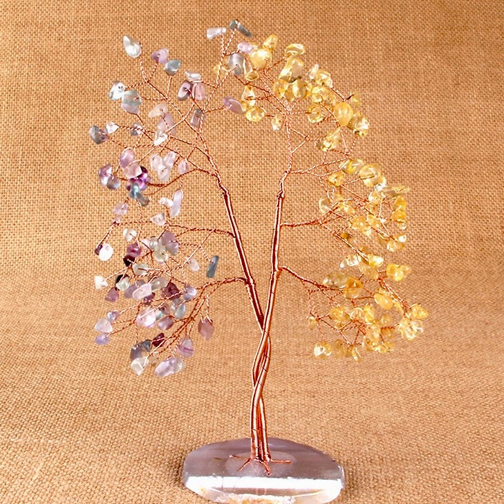 Reikicrystal Natural Crystal Money Tree Ornament