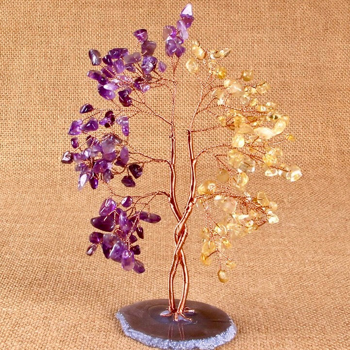 Reikicrystal Natural Crystal Money Tree Ornament