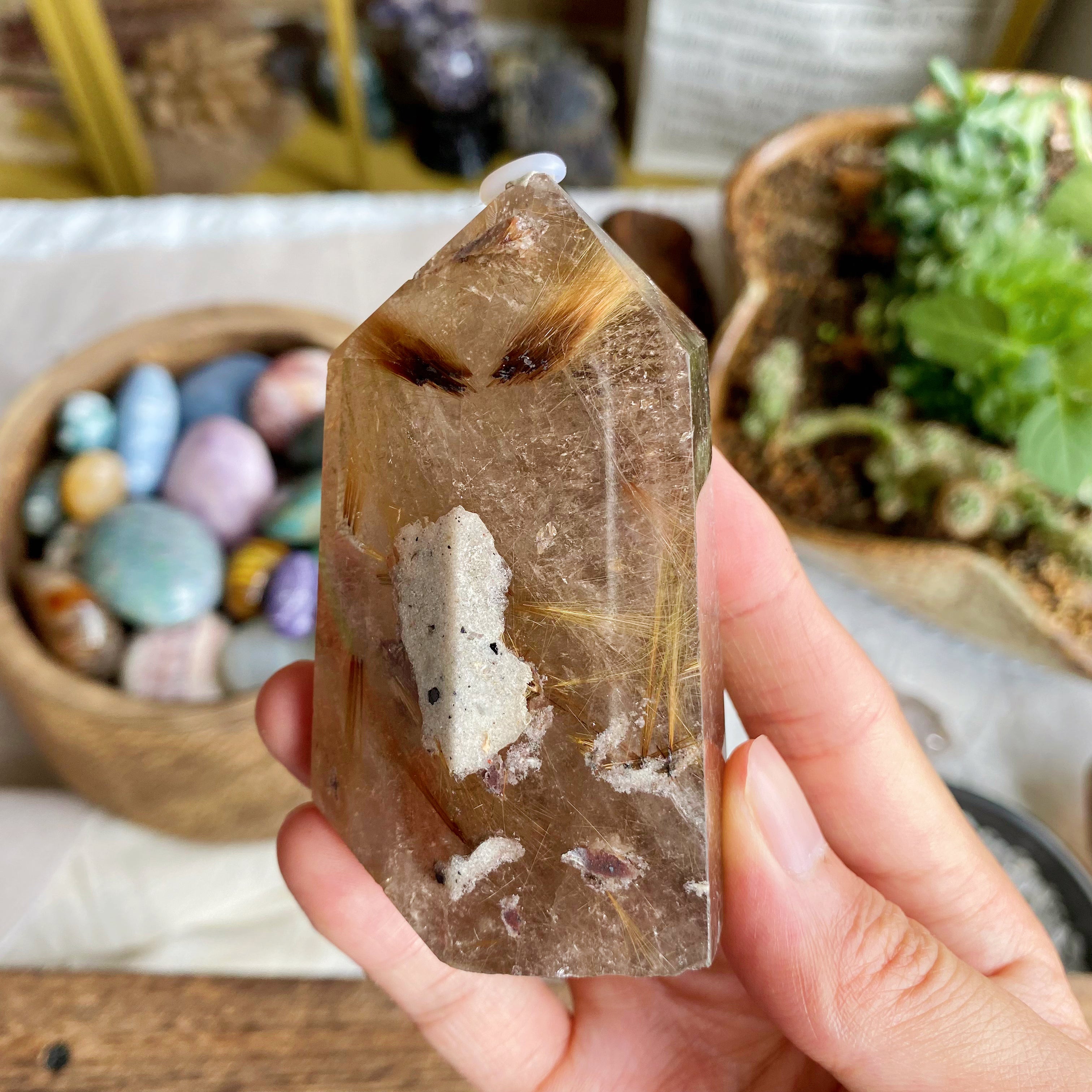 【Weekly Flash Deals】Rutilated Quartz Point