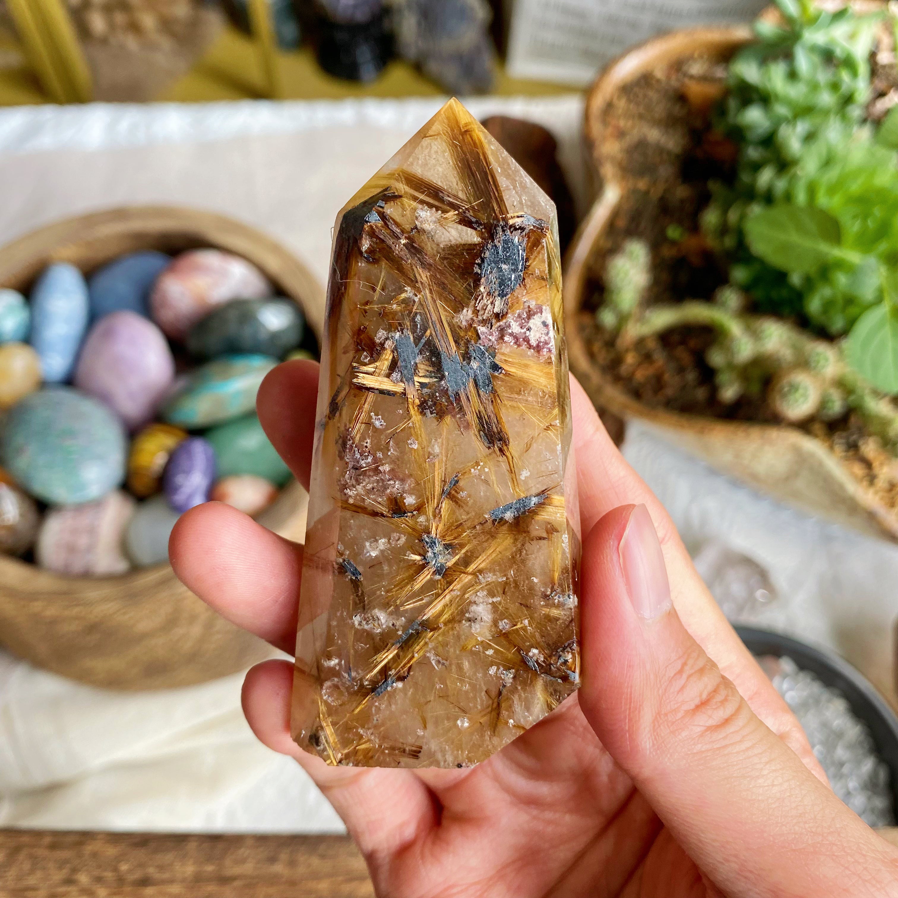 【Weekly Flash Deals】Rutilated Quartz Point