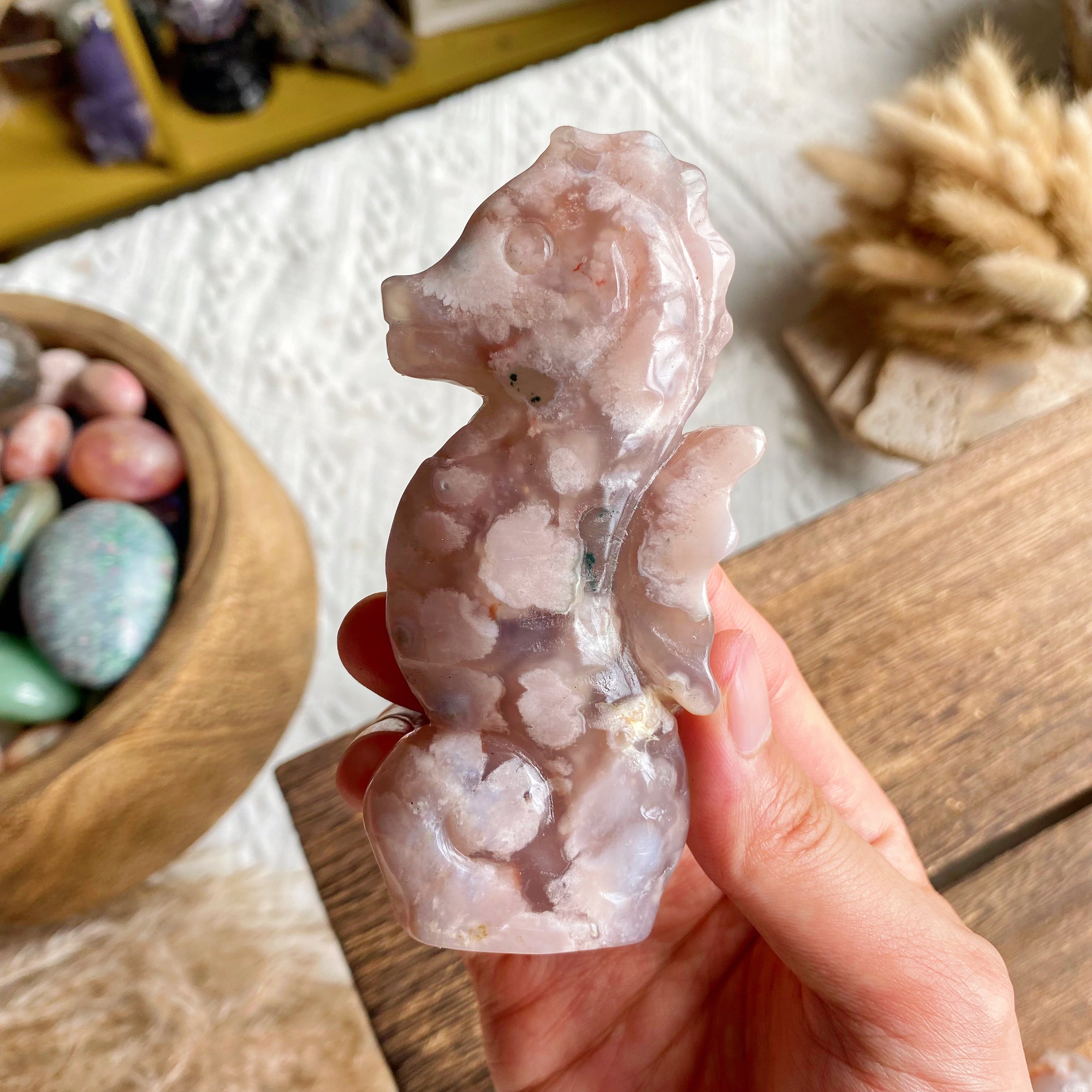 【Weekly Flash Deals】Flower Agate Carving