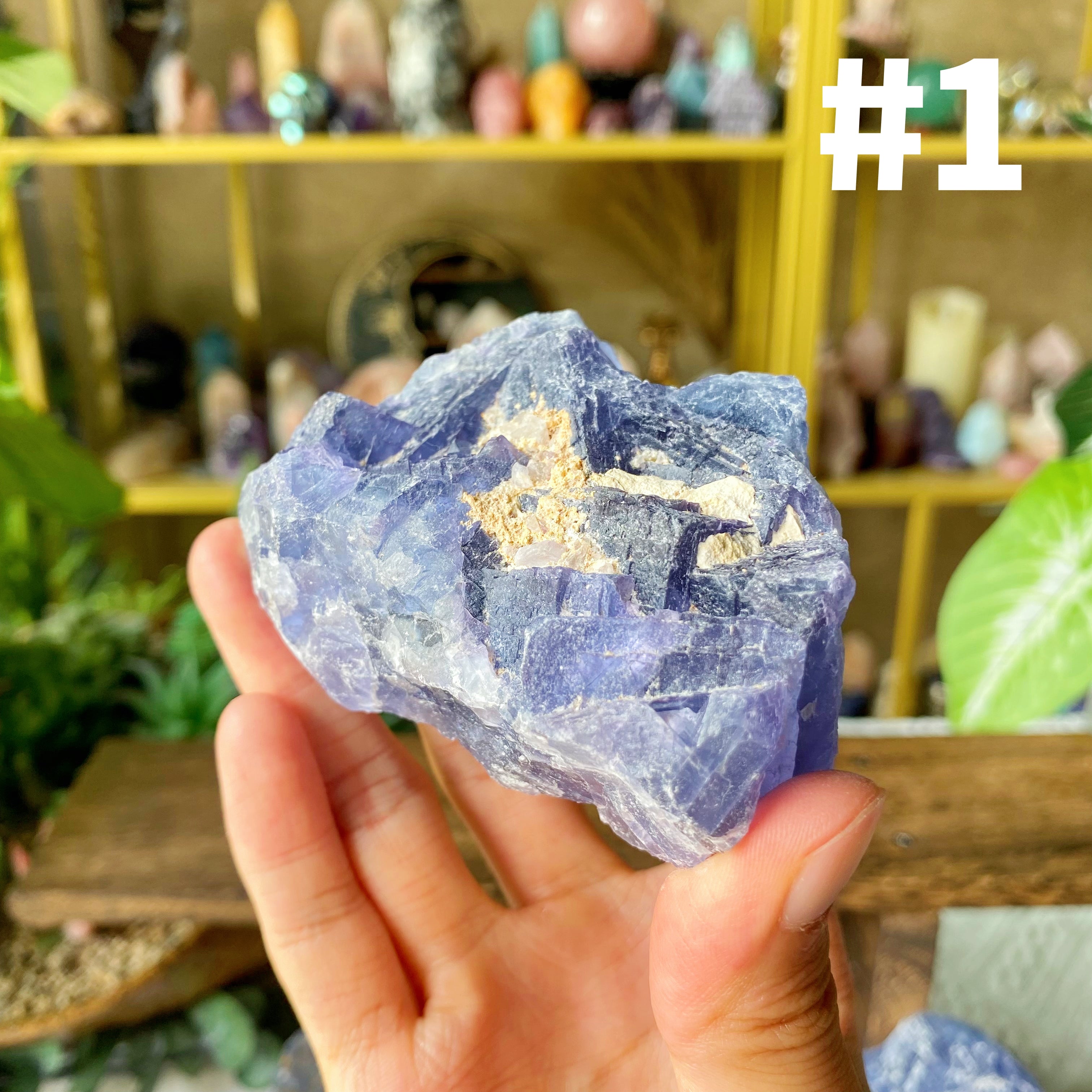 【Weekly Flash Deals】Blue Fluorite Specimen