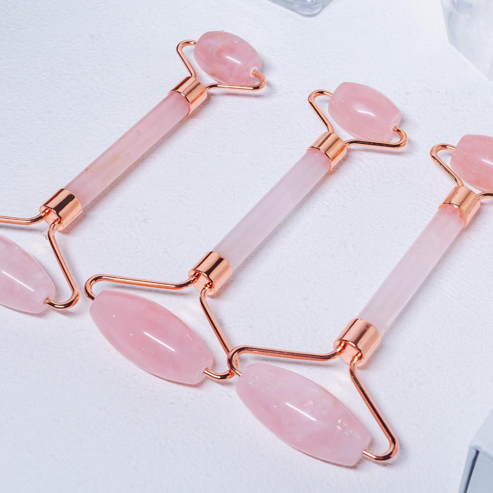 Reikistal Natural Healing Rose Quartz Set