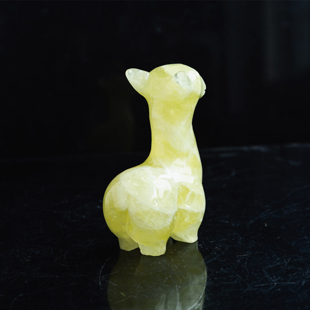 Reikistal Citrine Llama