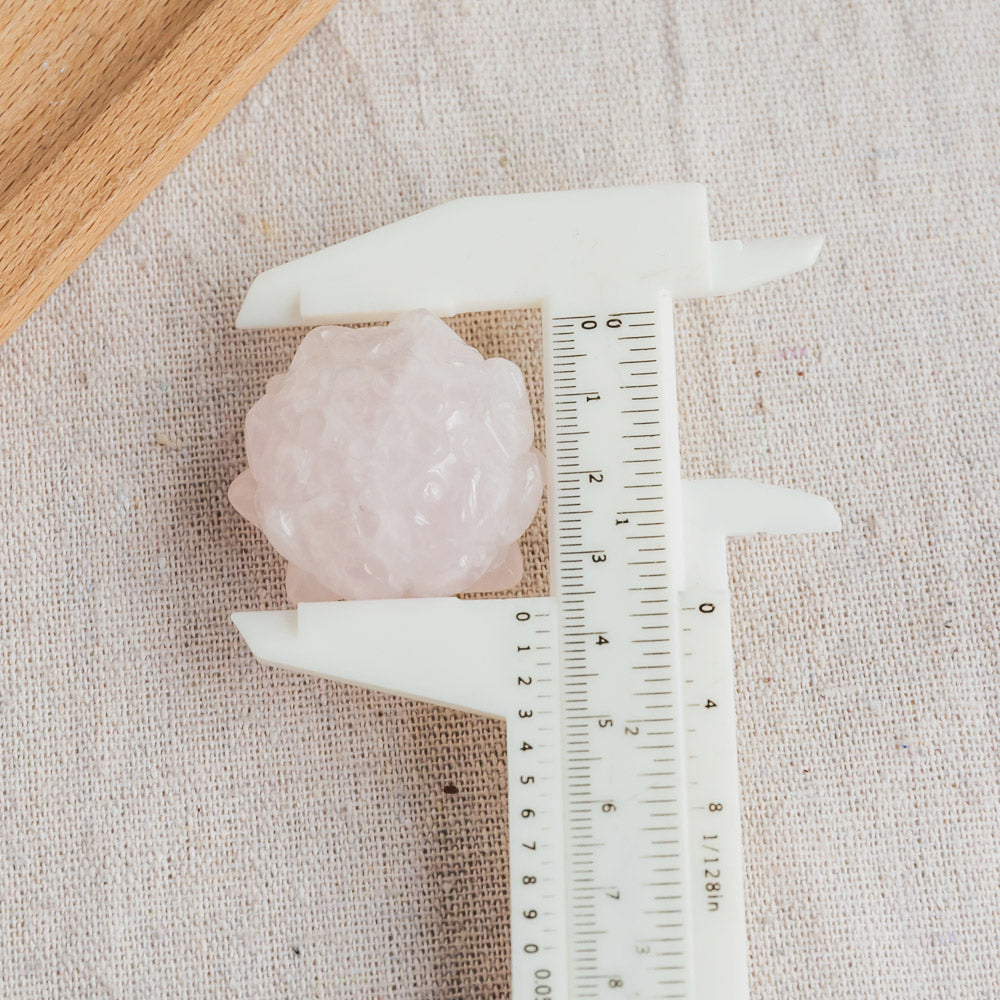 Reikistal Rose Quartz Lotus