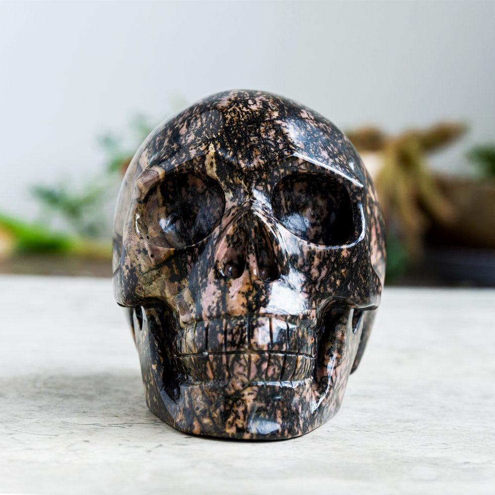 Rhodonite skulls - Reikilovecrystal