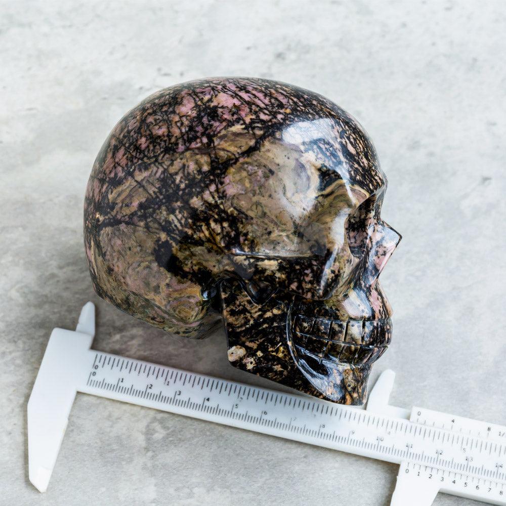 Rhodonite skulls - Reikilovecrystal