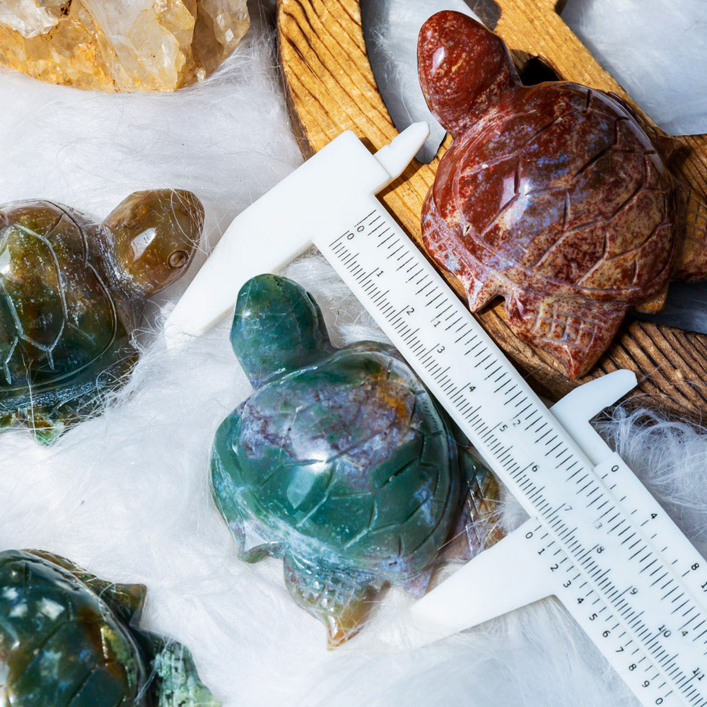 Reikistal Ocean Jasper Tortoise