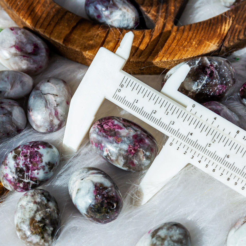 Reikistal Rubellite Tumbled Stone