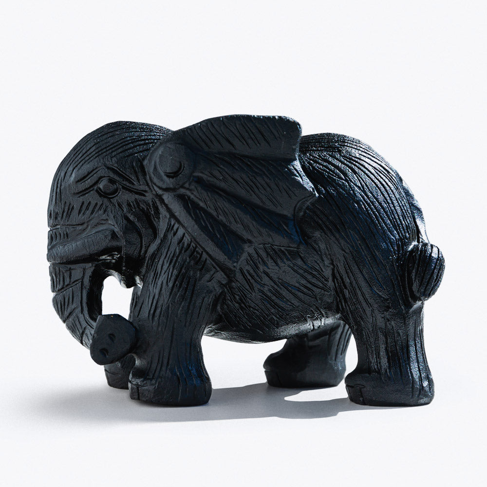 Reikistal Obsidian Elefant