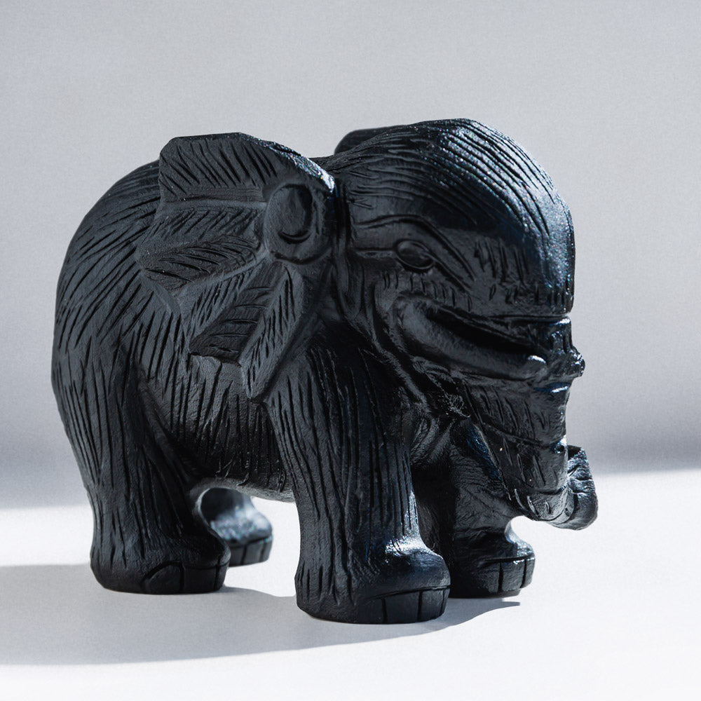 Reikistal Obsidian Elefant