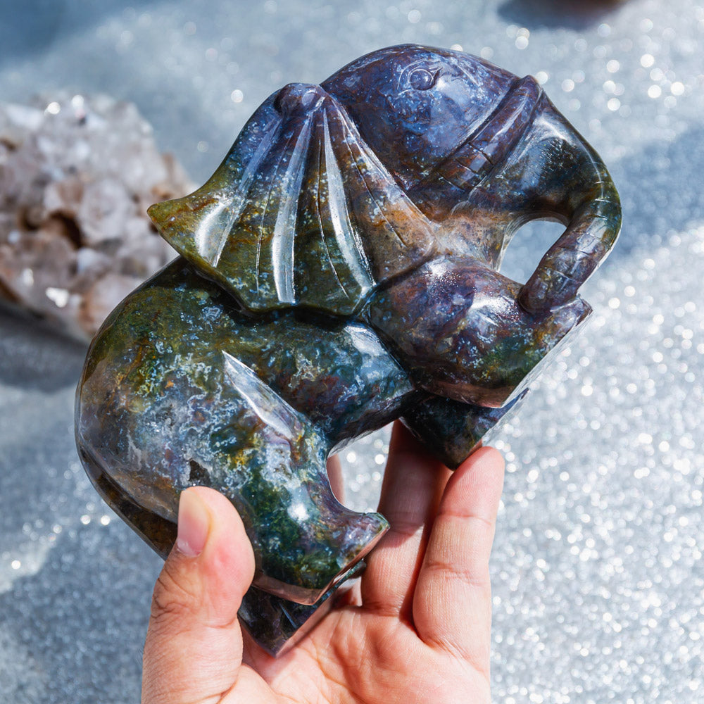 Reikistal Ocean Jasper Elephant