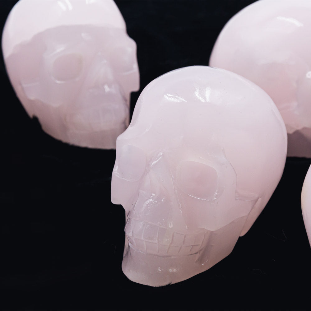 Reikistal Pink Calcite Skull