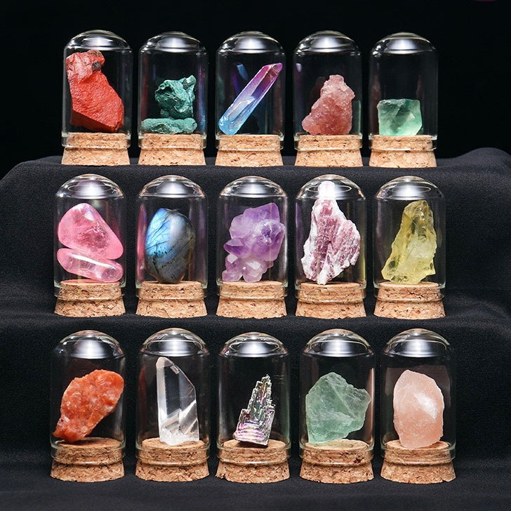 Reikistal Kristall Probenbox