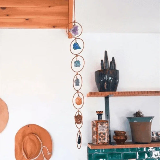 Reikistal 7 Chakras Crystal Wall Decoration