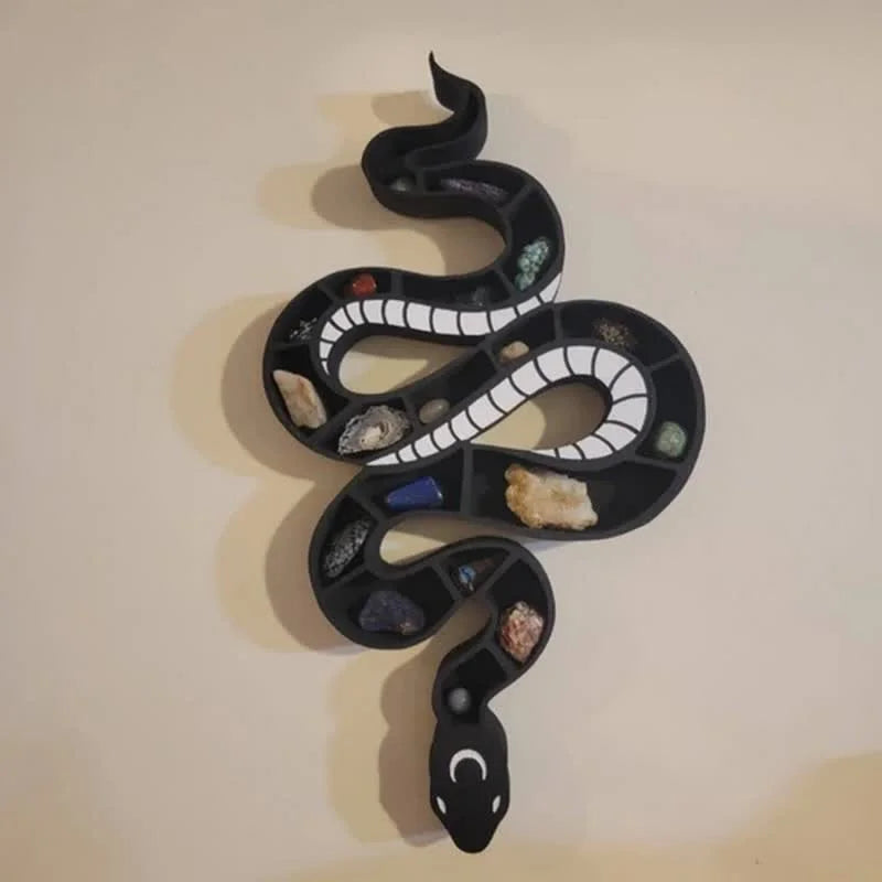 Reikistal Original Spooky Wooden Snake Crystal Regal