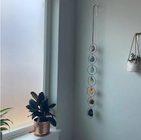 Reikistal 7 Chakras Crystal Wall Decoration