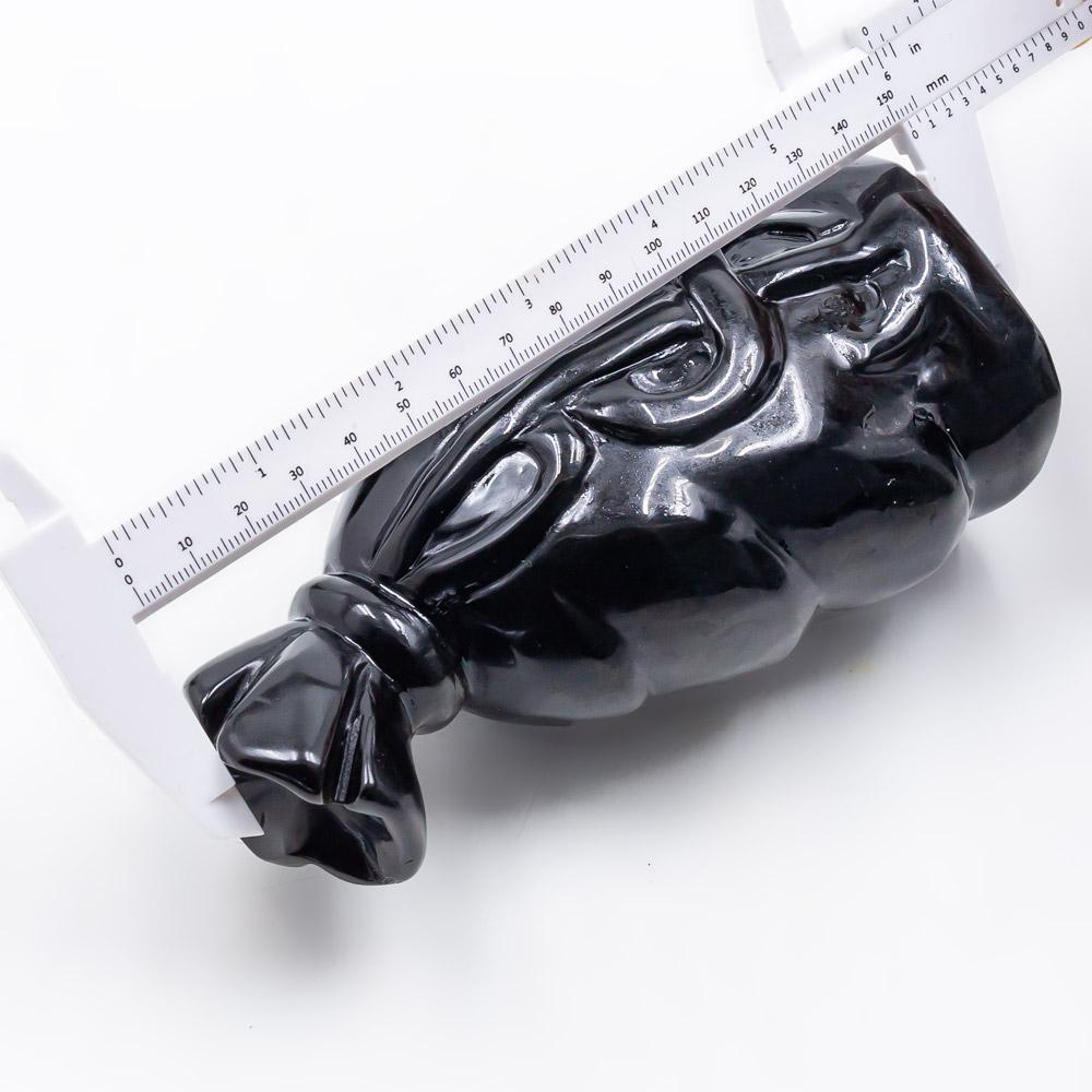 Reikistal Golden Sheen Obsidian Money Bag