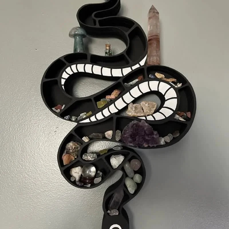 Reikistal Original Spooky Wooden Snake Crystal Regal