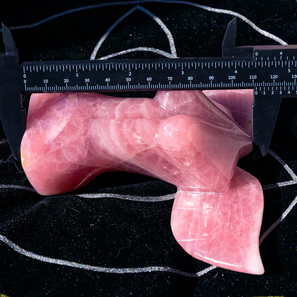 Angle de quartz rose Reikistal avec aile